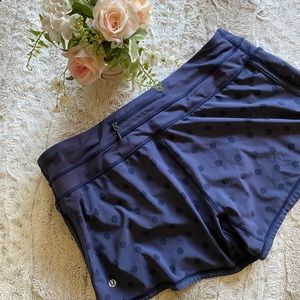LULULEMON running yoga athletic shorts size 12